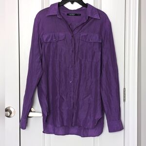 RL Silk Blend Button Shirt